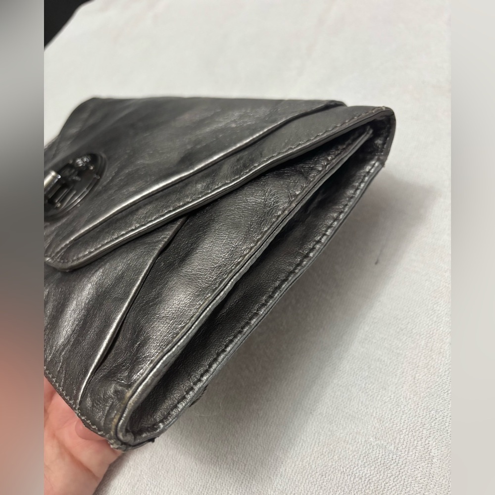 Elliott Lucca Silver Clutch Bag - Picture 3 of 6